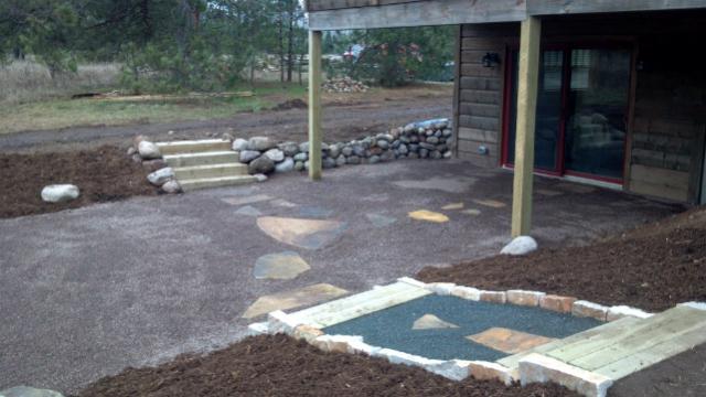 Mesquite Flagstone Pathway